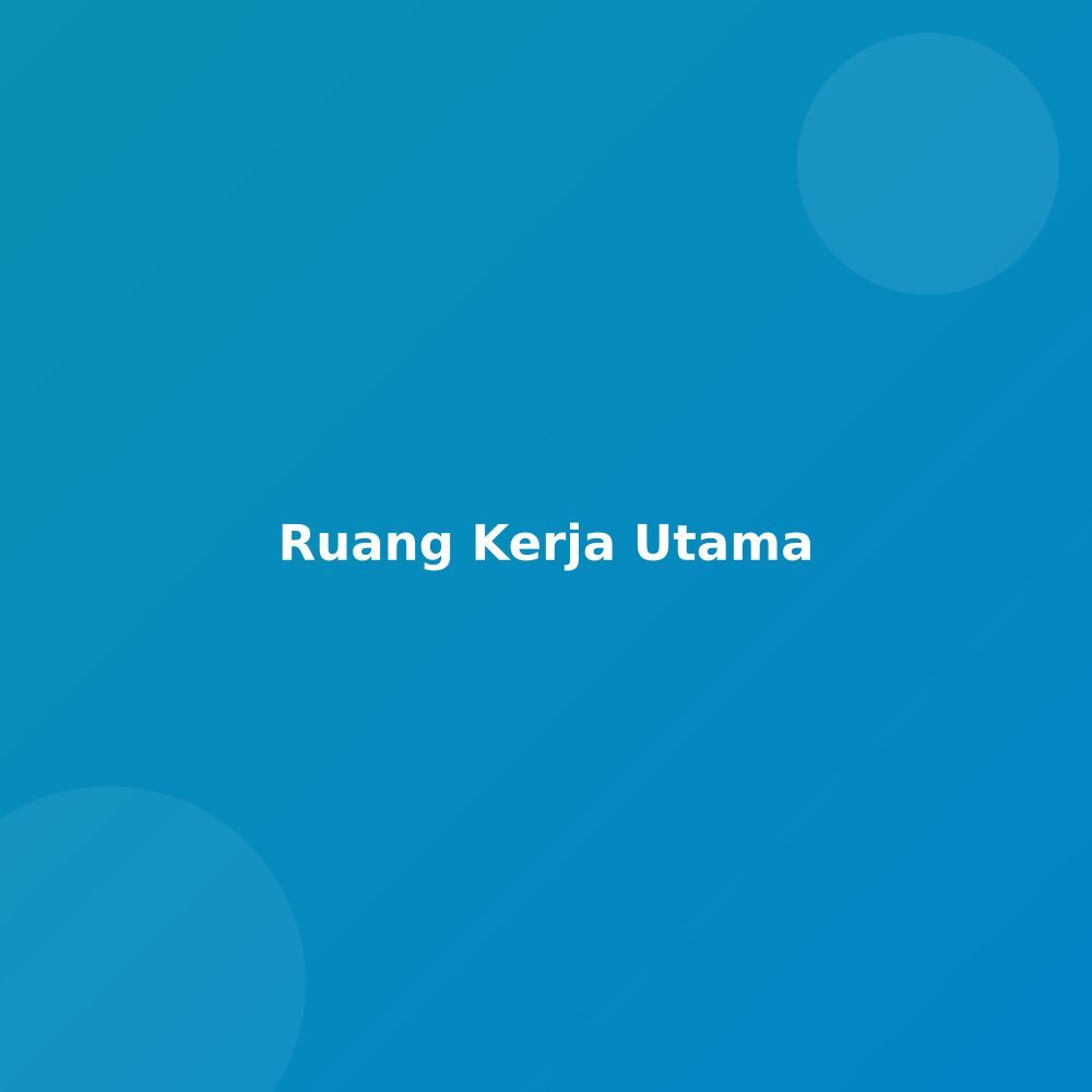 Ruang kerja utama kantor Eposko